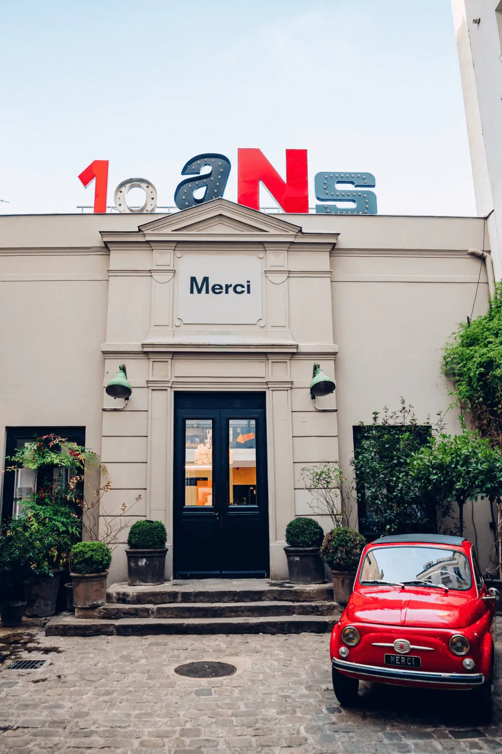 Photo du concept store Merci Paris
