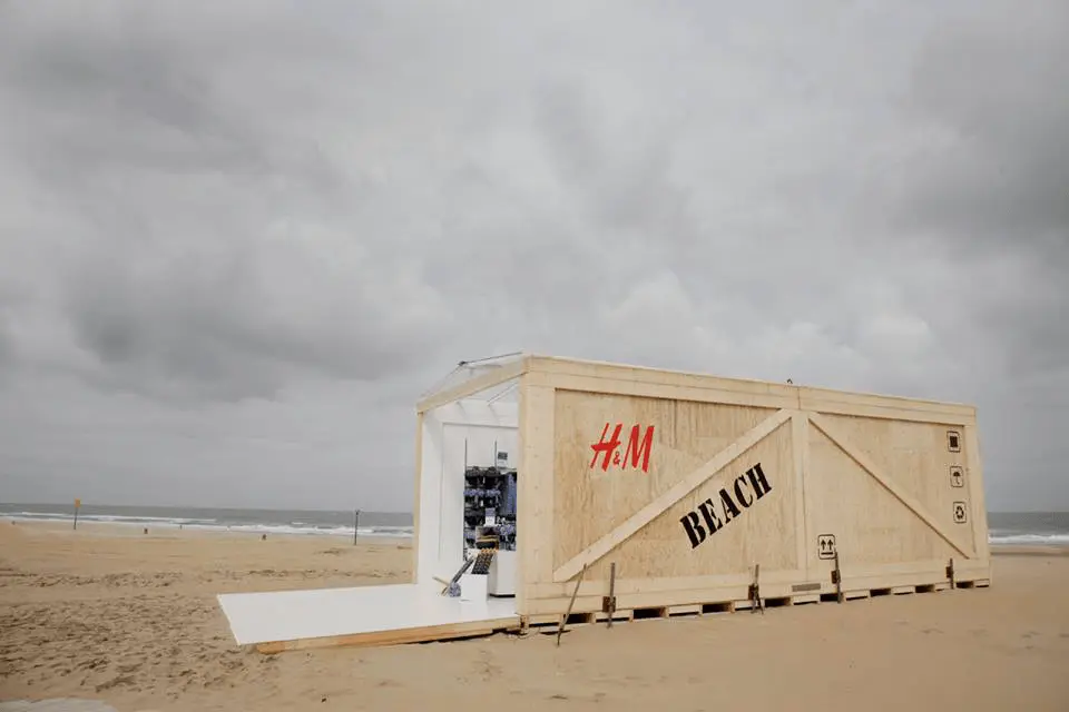 Photo du Popup Store Plage H&M